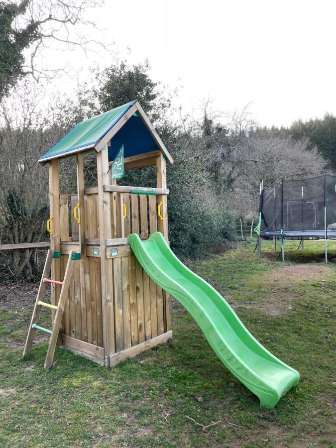Villa Les Perruchons ancienne grange rénovée avec soin Ozolles Exterior foto